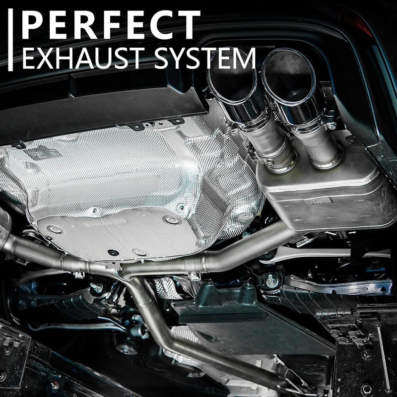 LCGP 2" Custom Mandrel Straight Exhaust Pipe, 48" Long, Made of High Quality Stainless Steel Fit 2 Inch Exhaust System - Image 5